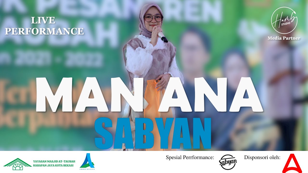 NISSA SABYAN LIVE - MAN ANA