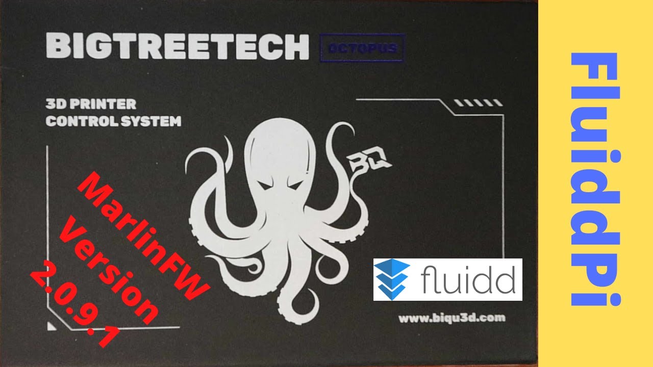 BTT Octopus V1.1 — установка прошивки FluiddPi и Klipper