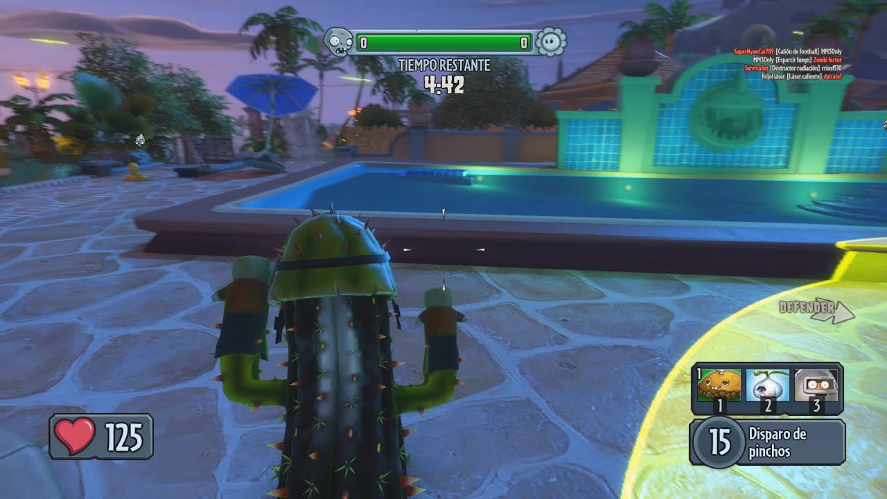 Plants vs Zombies Garden Warfare | Loquendo | Captura o Defiende tu base #3