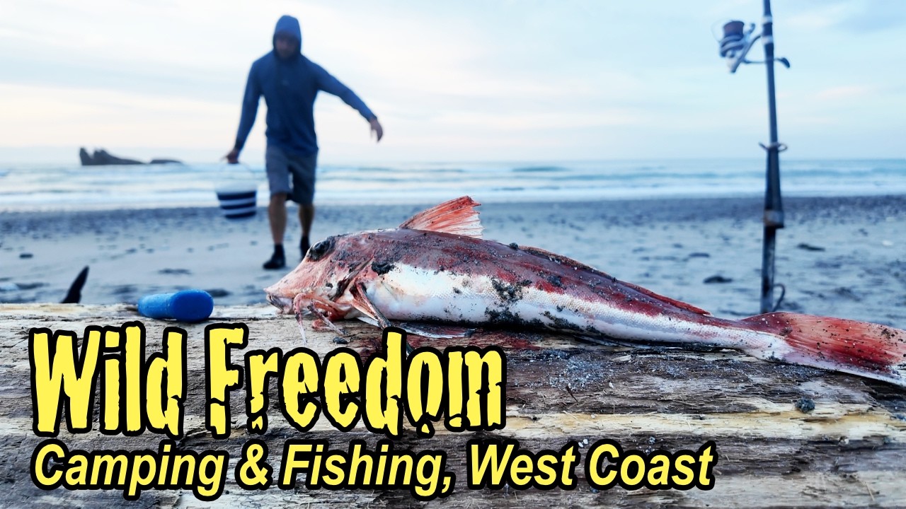 WEST COAST FISHING HEAVEN! Fox River Freedom Camping!