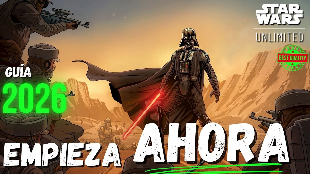 GUÍA 2026: Empezar en STAR WARS Unlimited
