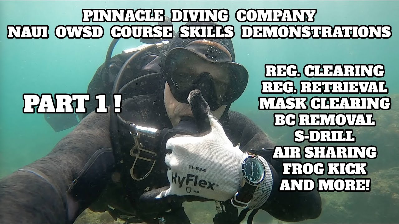 NAUI Open Water SCUBA Diver Skills by Pinnacle Diving Company - Part 1