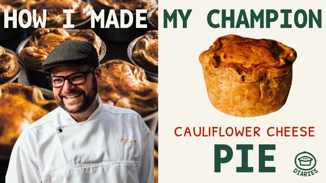 How I Made My Award Winning CAULIFLOWER CHEESE PIE | The Pie Diaries | Thomas The Caterer TV