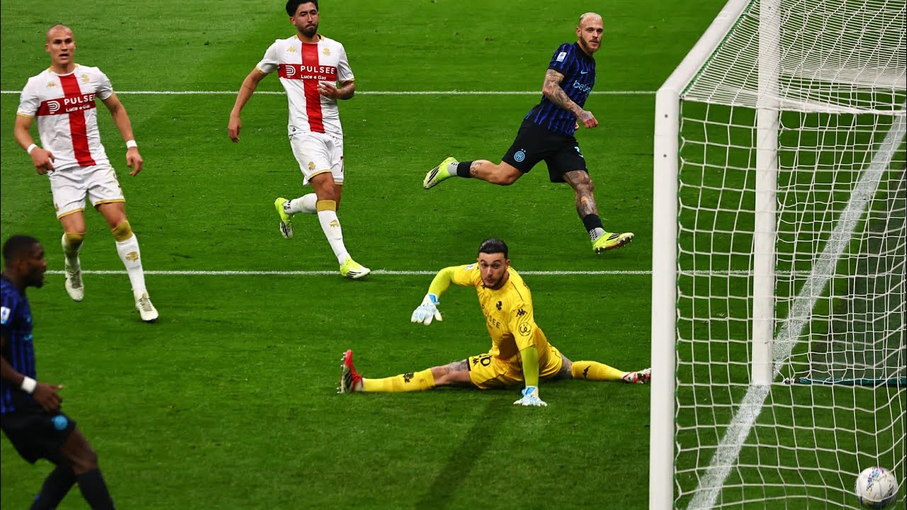 Inter-Genoa 2-0: da derby a derby una marcia trionfale, Chivu e Dimarco da record! Terzo tempo