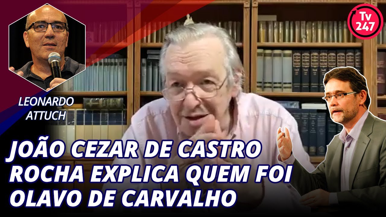 João Cezar de Castro Rocha explica quem foi Olavo de Carvalho