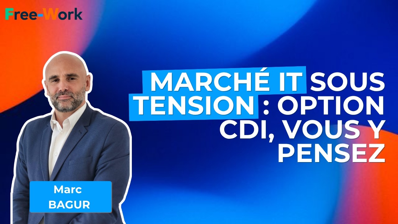 March&eacute; IT sous tension : option CDI, vous y pensez ? L'interview de Marc Bagur.