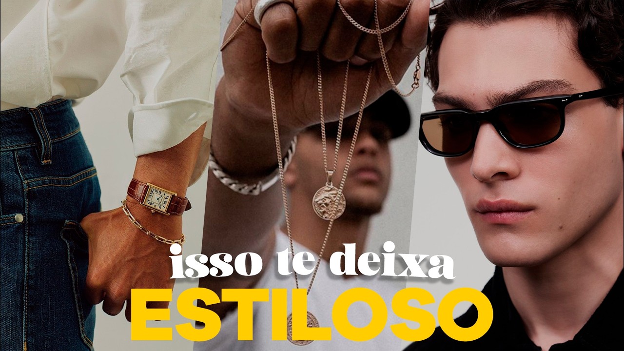 10 ACESSÓRIOS MASCULINOS que TODO HOMEM deveria ter  | MODA MASCULINA 2026