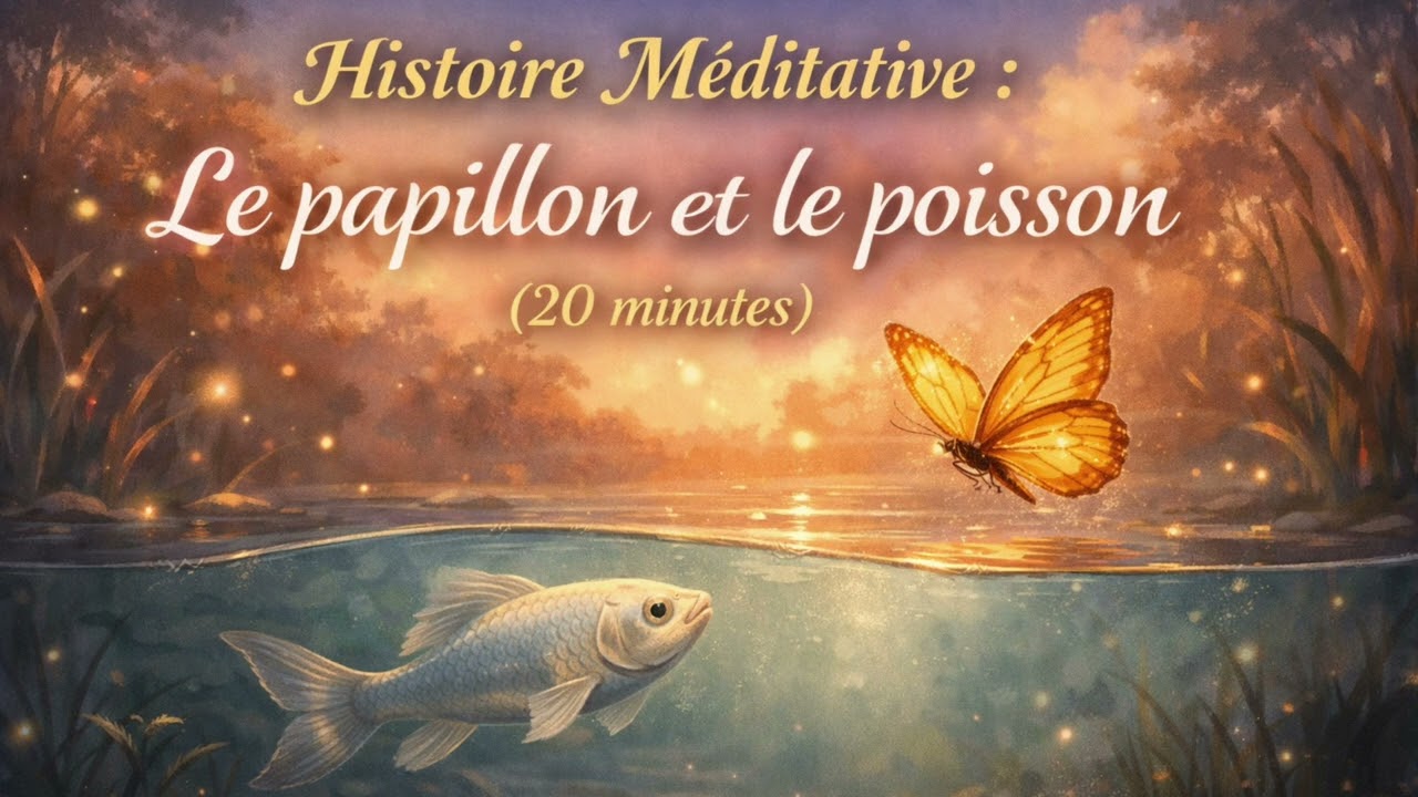 Histoire Méditative pour Dormir : Le Papillon et le Poisson (20 min)
