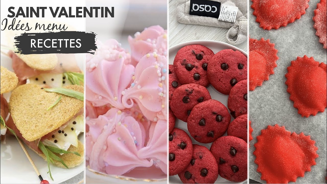 MENU SAINT VALENTIN | 4 recettes pour une belle soirée | Koro