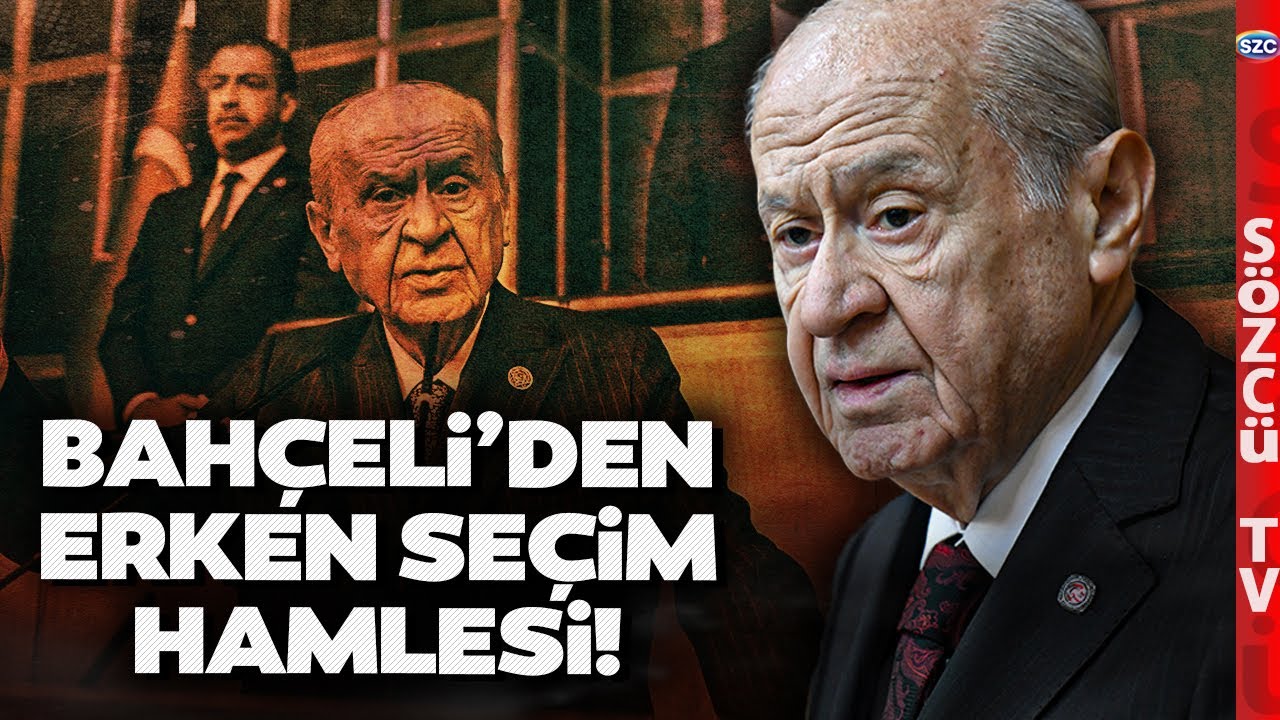 Mümtazer Türköne 'Bahçeli Erken Seçime Götürecek' Dedi Erdoğan İddiasını İlk Kez Açıkladı!