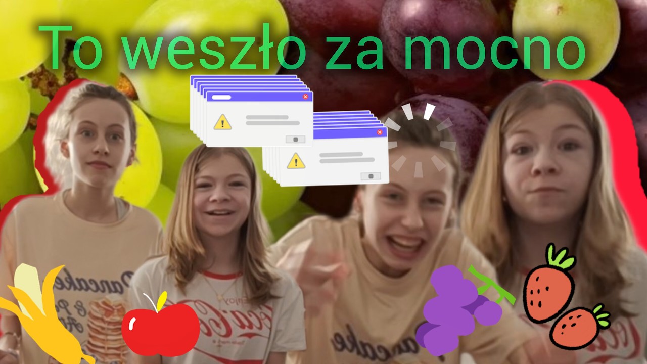 Challenge - musimy przekroić  różne rzeczy na pół !!
