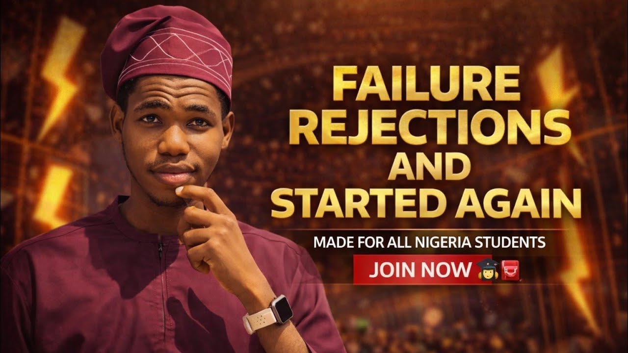 FAILURE REJECTIONS AND STARTING AGAIN 🎒🧑‍🎓 FOR ALL STUDENTS
