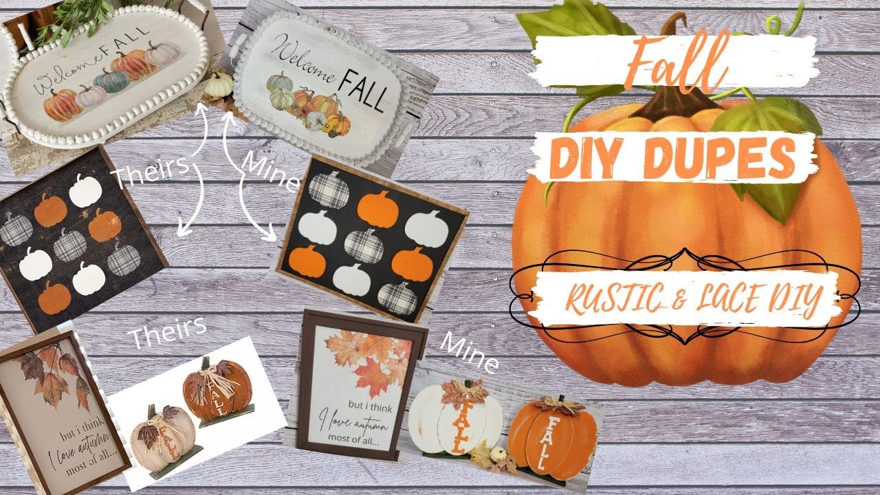 FALL DIY DUPES/ANTIQUE FARMHOUSE DUPES/KIRKLAND DUPES