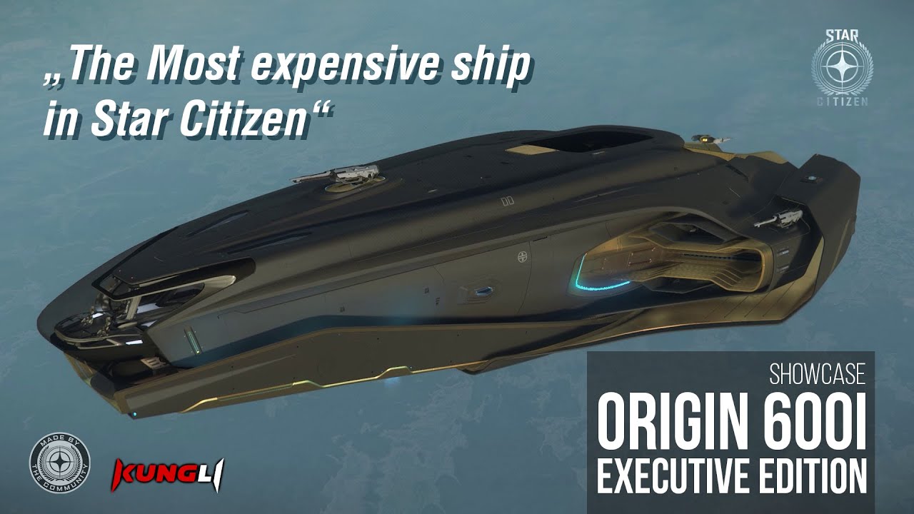 The Most Expensive Ship in Star Citizen: The Origin 600i Executive Edition