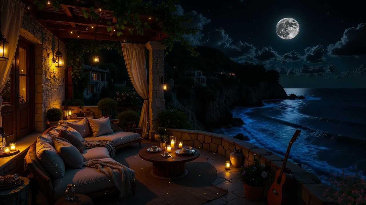 (NO ADS) Fall Asleep Instantly | Calm Piano & Ocean Waves to Ease Stress & Overthinking