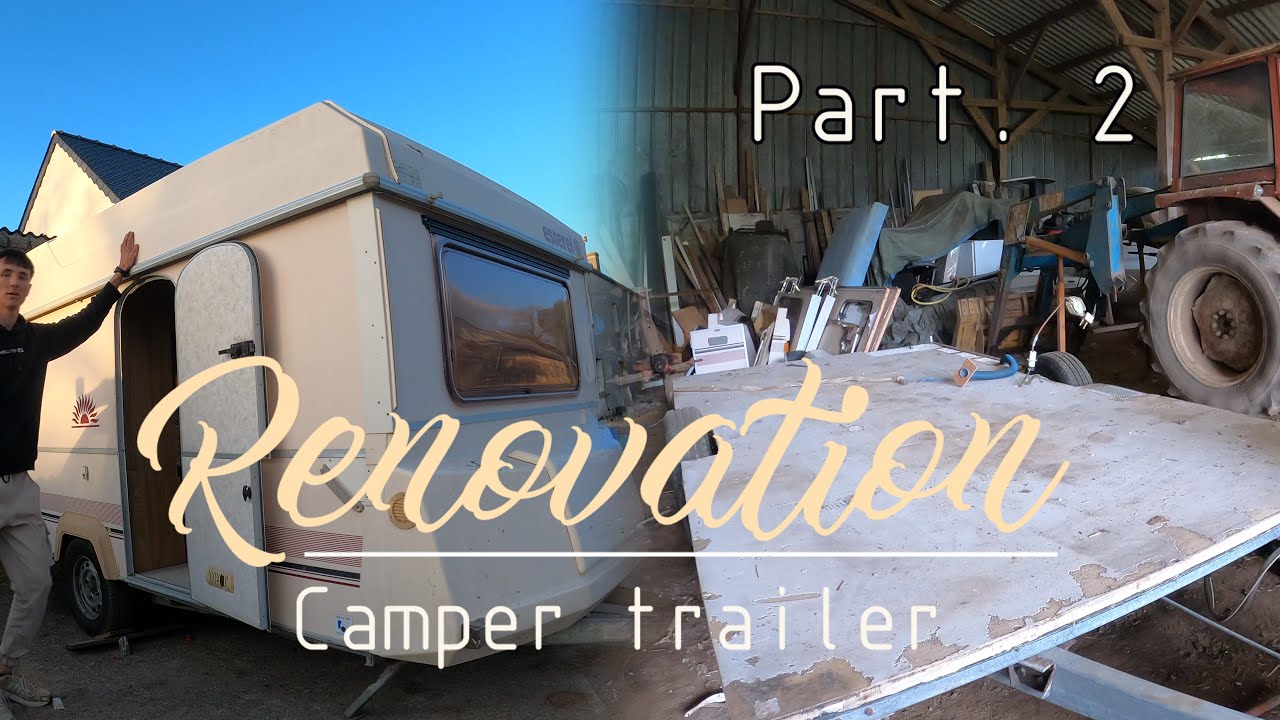 Pop Up Camper restoration I Part 2 / ESTEREL C39 Top Volume