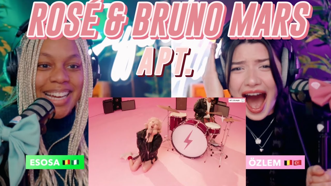 ROSÉ & Bruno Mars - APT. (Official Music Video) reaction