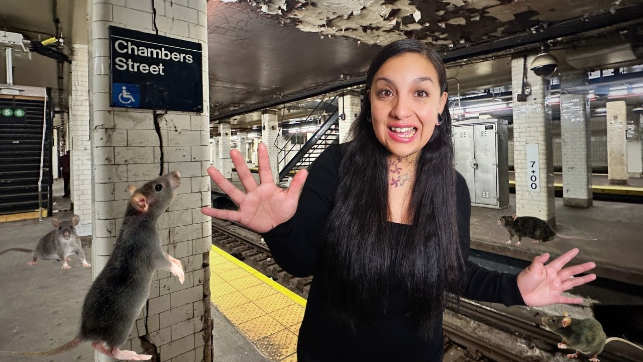 ¡Dentro de las PEORES estaciones de metro de Nueva York!