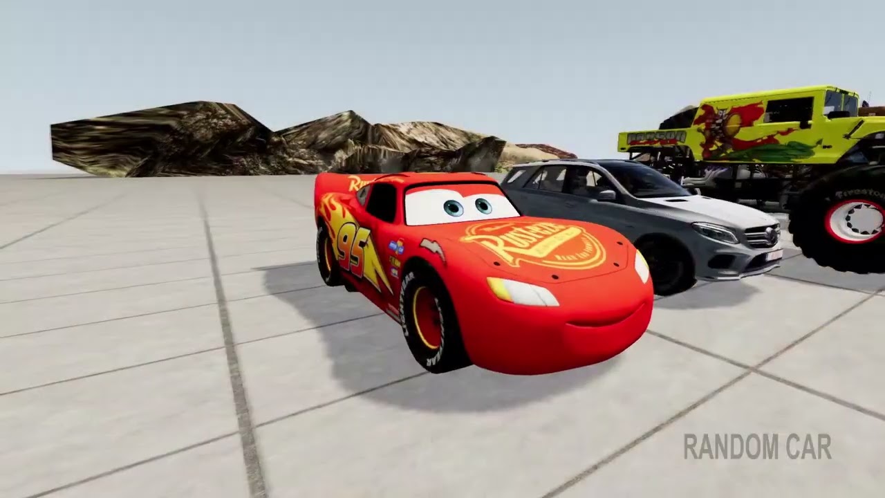 Random Car - Epic Car Jumps & Crashes # - BeamNG.Drive