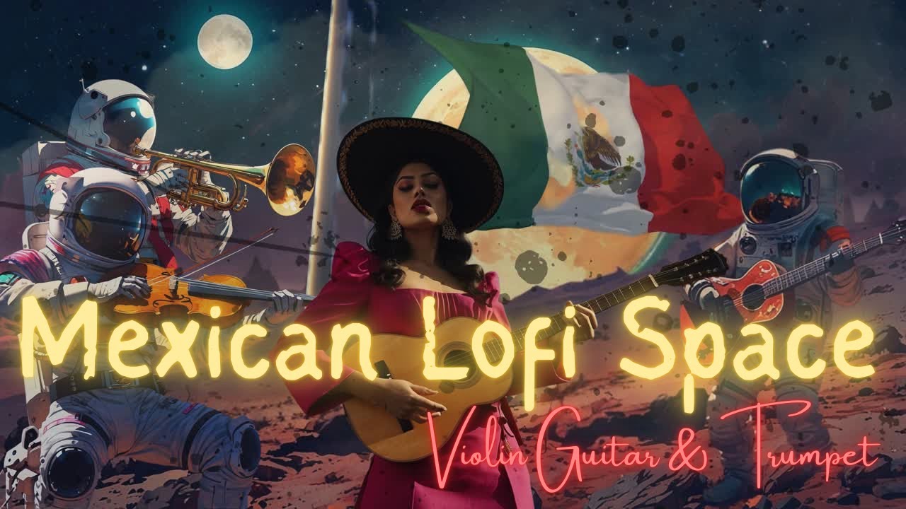 Mexican Lofi chillhop Space &ndash; Violin, Guitar & Trumpet Chill Beats 🌌