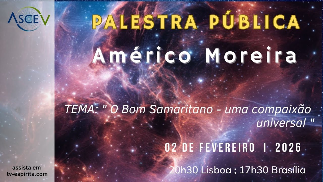 Palestra Pública 02/02/2026 com Américo Moreira 