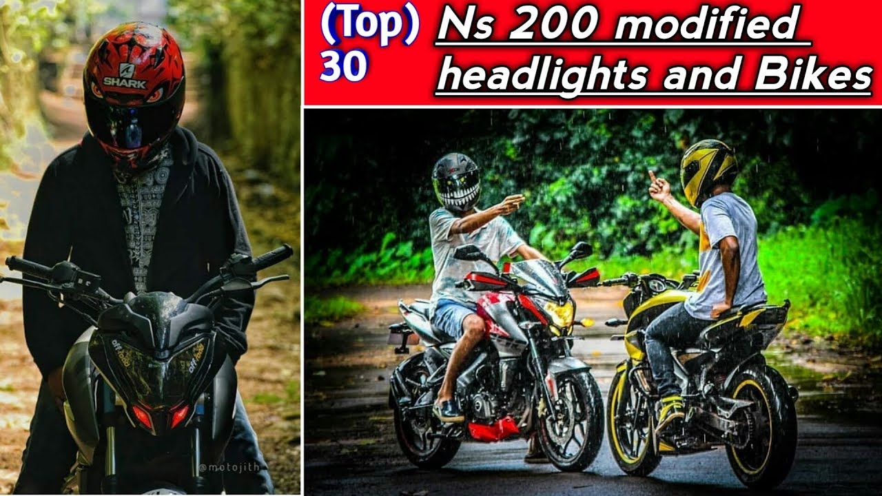 Pulsar ns 200 modified - ns 200 modified headlights