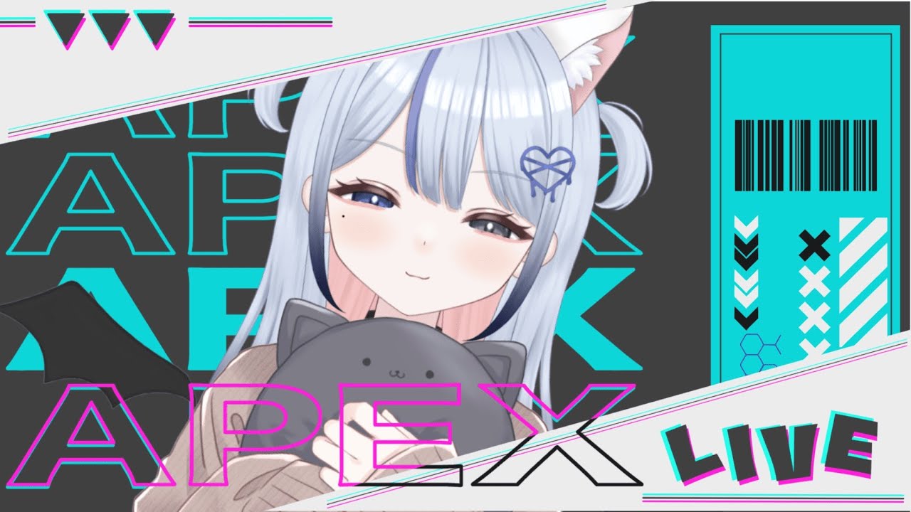 【APEX生放送】　猫でもちゃんぽん取りたい🐾 朝活まったりランク