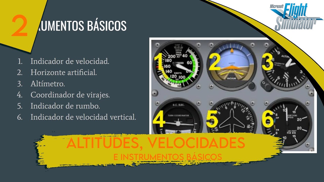 [MSFS] Escuela de Vuelo #2 || Altitudes, velocidades e instrumentos básicos