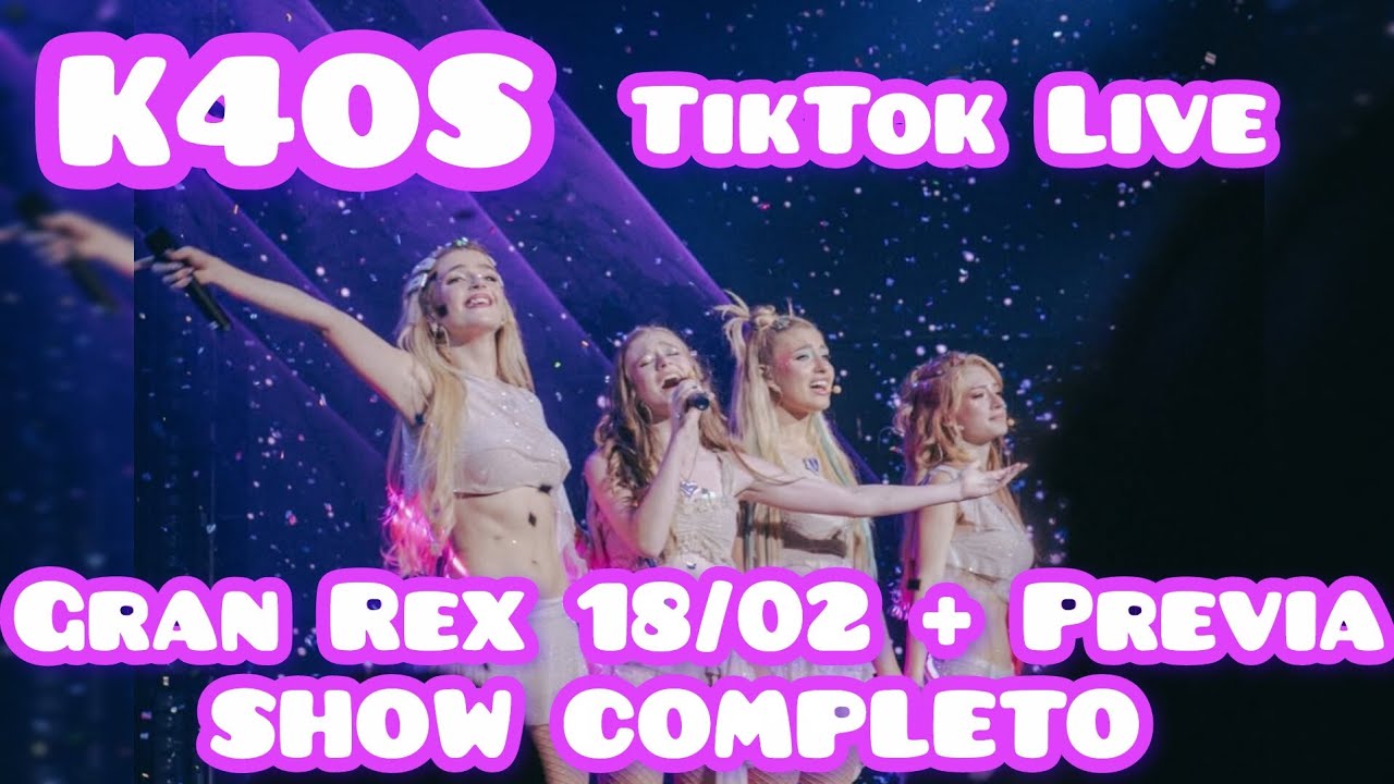 K4OS Vivo 18/02/26 Gran Rex Previa + Show Completo 💜💜 de Tik Tok 