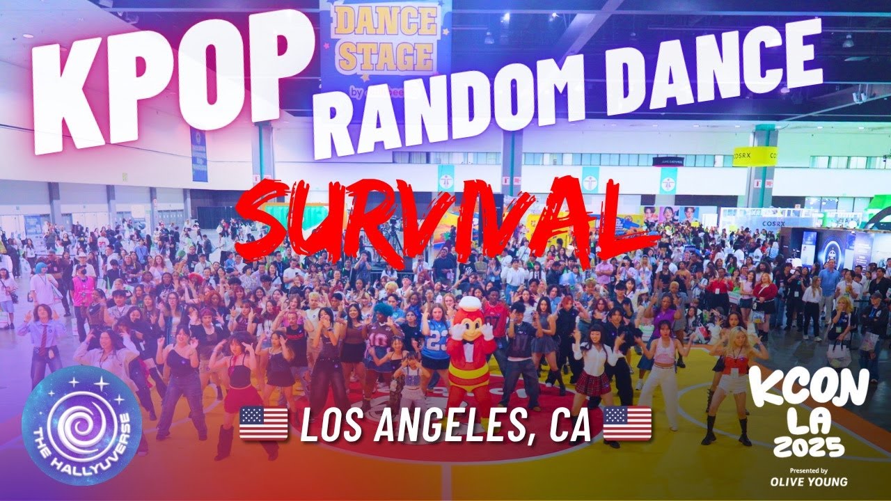 🇺🇸 Official Survival Kpop Random Play Dance at KCON LA 2025!