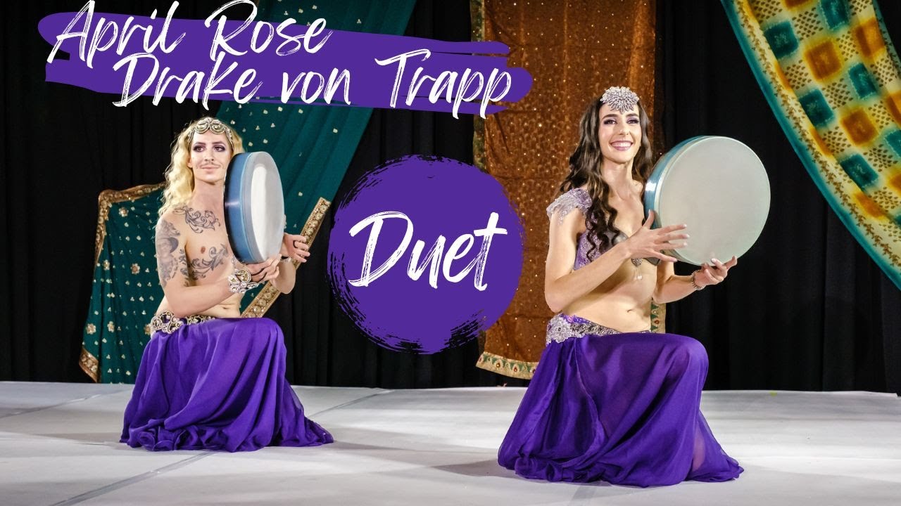 April Rose and Drake von Trapp: Dance Cohesion Live Acapella Belly Dance Duet