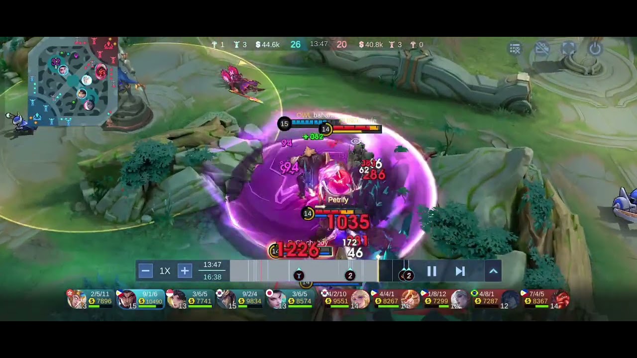 Akala ko talo na kami #yuzhong #mobilelegends #mlbb 