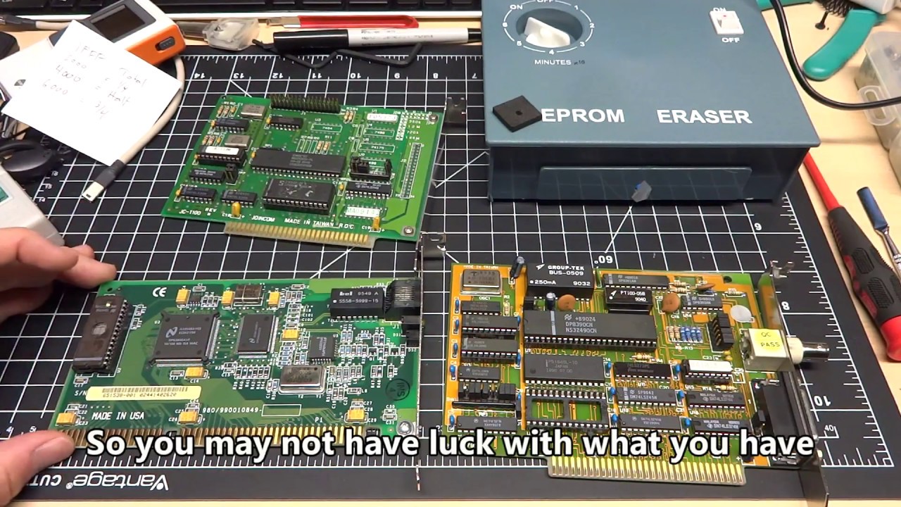 Using large hard drives on a 286, 386 or 486 with the XT-IDE BIOS