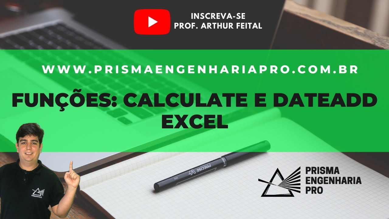 Excel - Funções: Calculate( ) e Dateadd( ) - Power Pivot - DAX