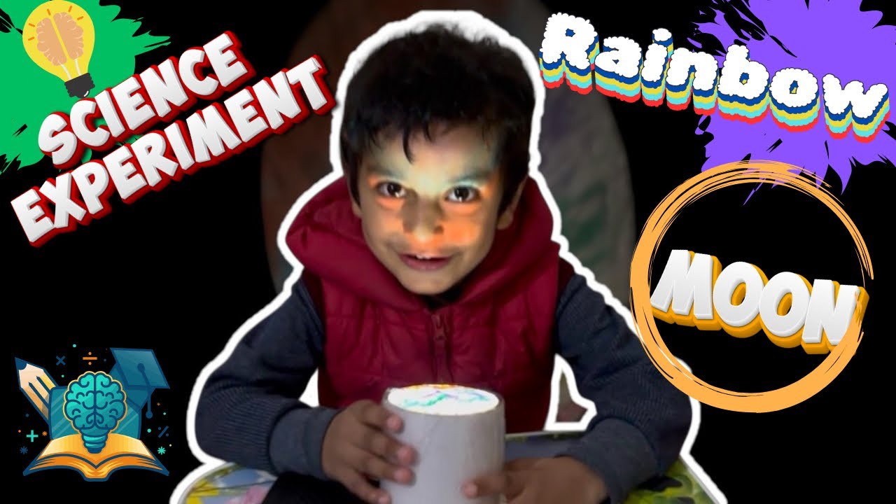 Finally!! RAINBOW Colours Ka Experiment kia Cello tape and Colour se | IamAnkitDadwal