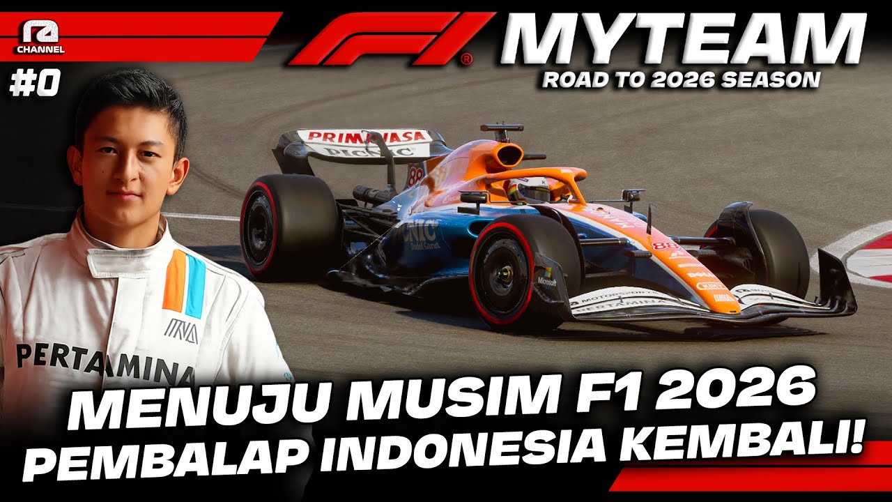 RIO HARYANTO KEMBALI MEMBALAP BERSAMA MANOR MENUJU F1 2026!😱🤯- F1® MyTEAM 26 Season 0 (PC) Indonesia