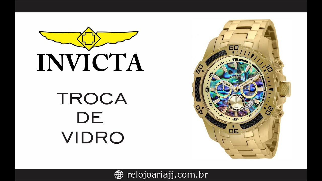 Como trocar vidro de relógio - Relojoaria JJ