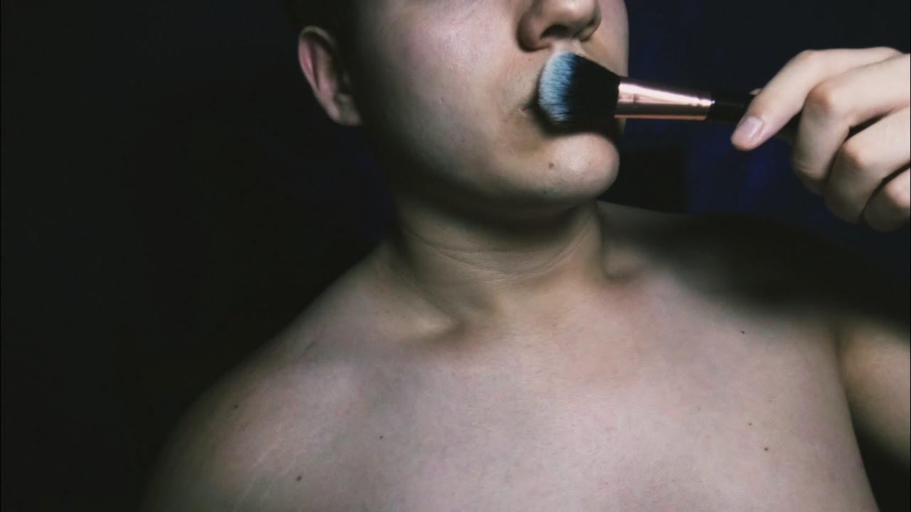 ASMR // Mouth Sounds: Tocando tu carita 🙂‍↕️