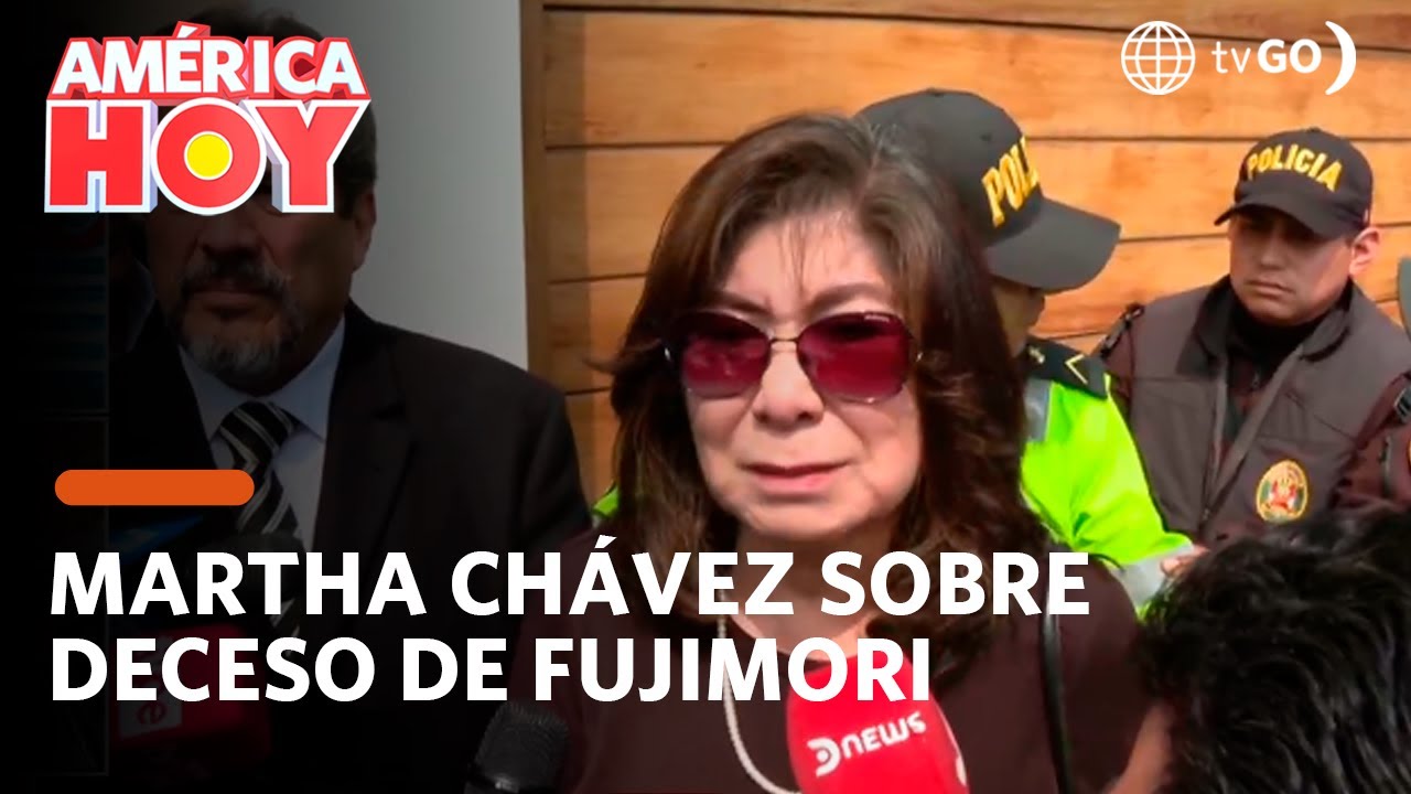 América Hoy: Martha Chávez declaró sobre el deceso de Alberto Fujimori (HOY)