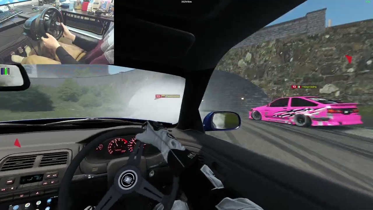 Assetto Corsa - Drifting Tandems & Chaos @ Brooklyn Park - S14 Silvia