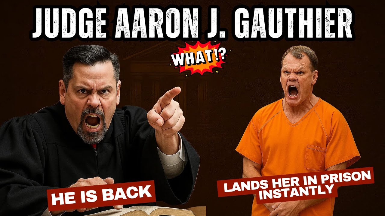 Judge Aaron J. Gauthier’s Shocking Courtroom Ruling Stuns Everyone