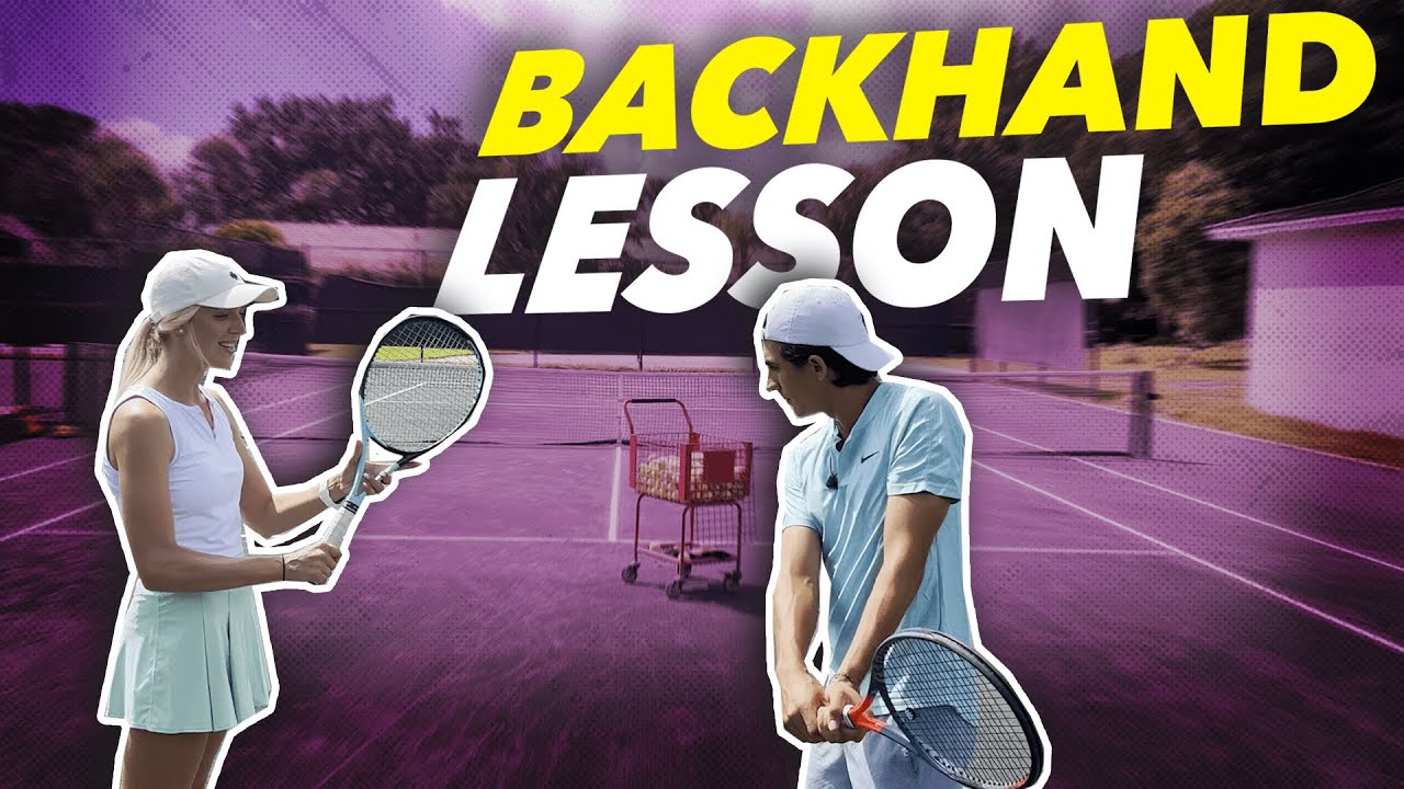 Best Drills to BOOST your Backhand with UTR 10 College Player | Tennis Lesson