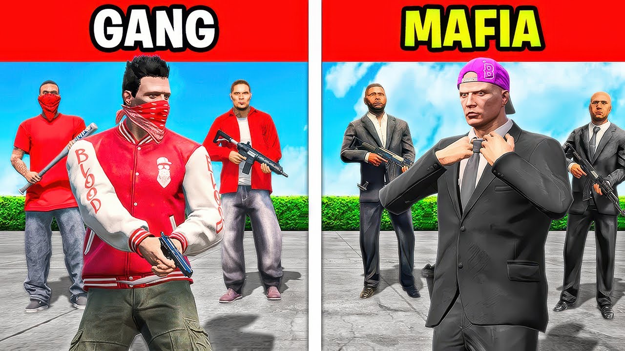 GANG vs MAFIA in GTA 5!