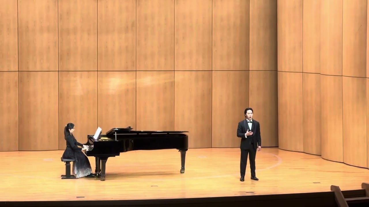 중앙대학교 성악과 베이스바리톤 김상진 Mentre gonfiarsi l'anima - Opera 
