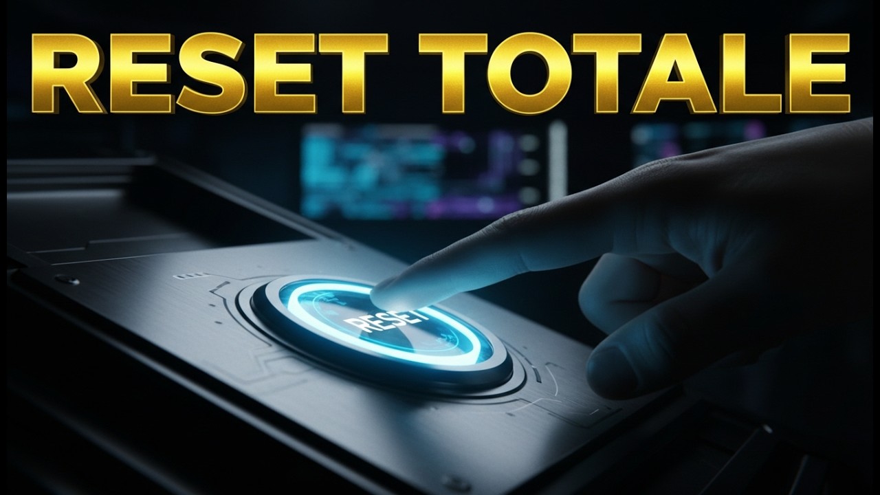 RESET TOTALE: 10 Cose da Eliminare per fare il salto di qualità nella tua vita