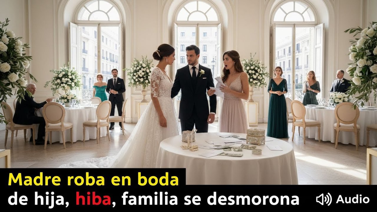 LA MADRE ROBA EN LA BODA DE SU HIJA, EL PRECIO DE LA TRAICIÓN FAMILIAR