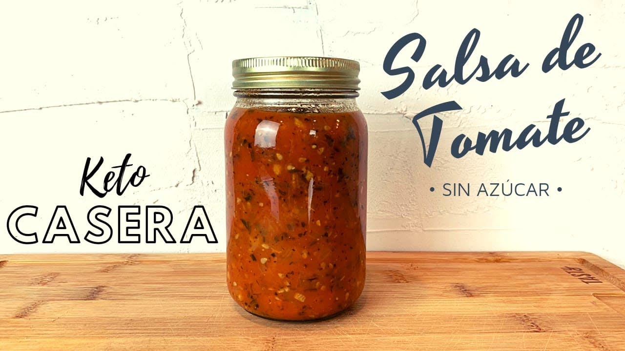 SALSA DE TOMATE | DIETA KETO | DIETA CETOGENICA