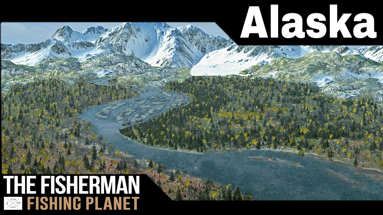 The fisherman ( Fishing planet ) Alaska rivière canic-creek tous les spot apoisson 🎣🐠🐟