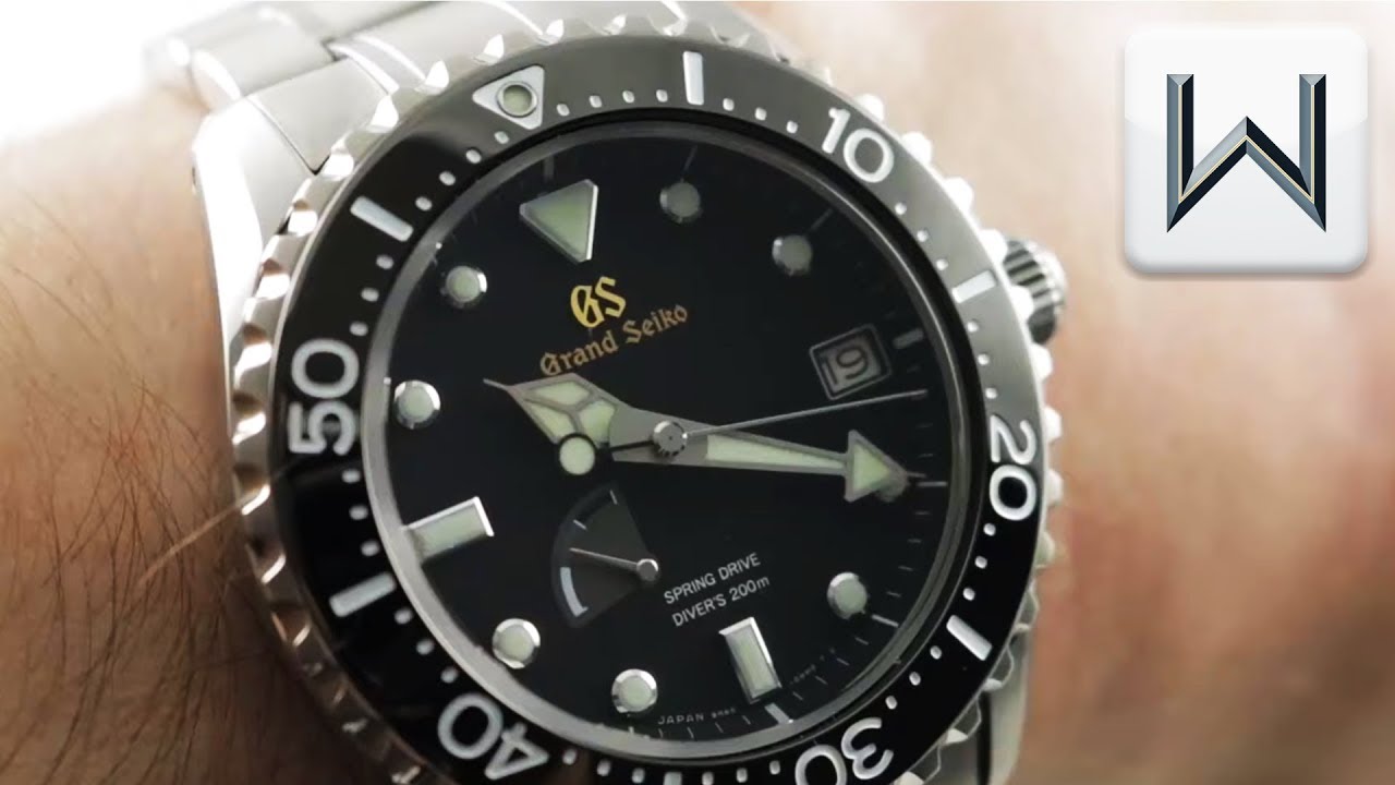 Grand Seiko Spring Drive Diver Titanium SBGA231 Luxury Watch Review