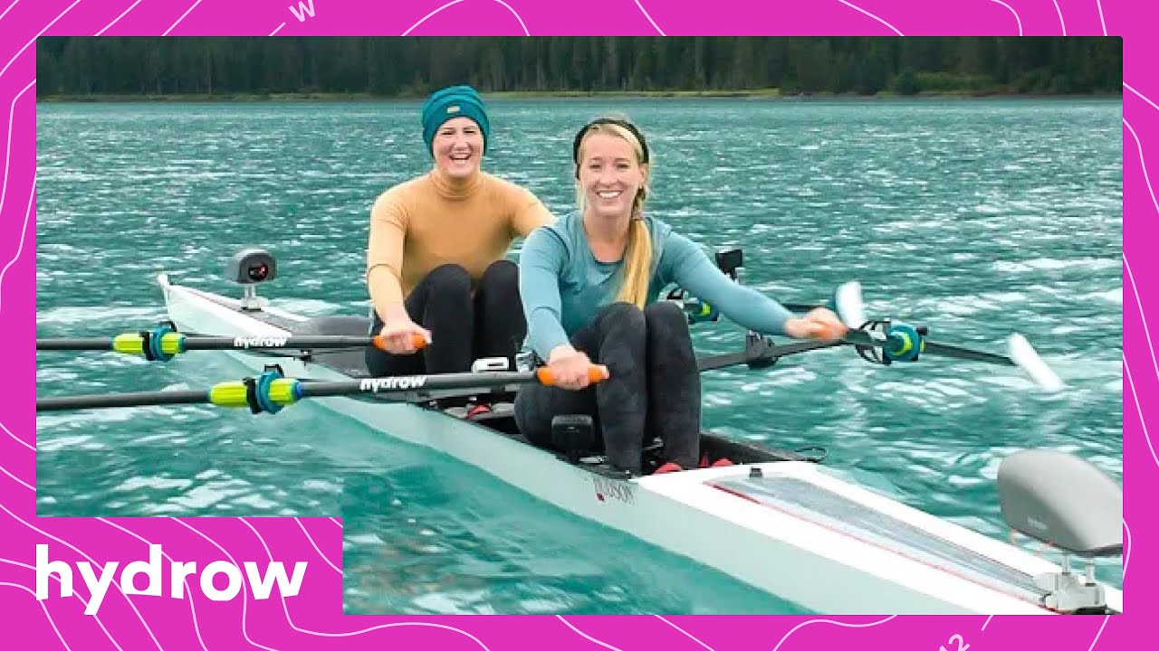 Hydrow's 20 Minute Rowing Machine Workout with Athletes Laine Maher and Dani Hansen